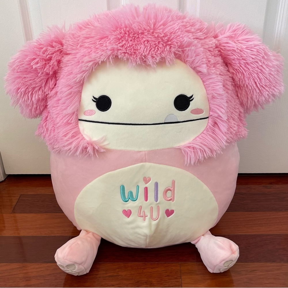 Brina the Bigfoot “Wild 4 U” 16” Valentine’s Day Squishmallow